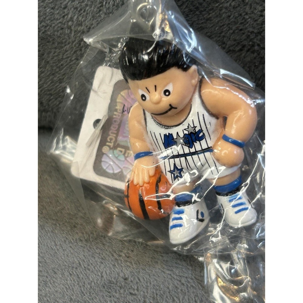 Vintage 1988 Lil Sports Brat Orlando Magic NBA Basketball Keychain Sealed
